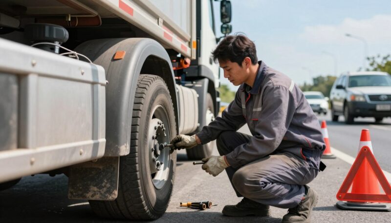 Sofortmaßnahmen bei Reifenpanne Sofortmaßnahmen bei Reifenpanne